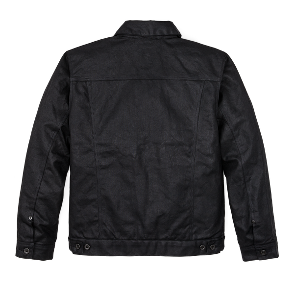 Filson Tin Cloth Short Lined Cruiser Jacket Black