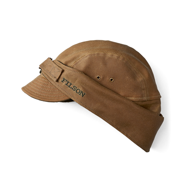 filson Tin Cloth Wildfowl Hat Dark Tan