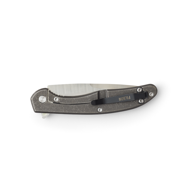 Filson Titanium Frame-lock Knife Silver