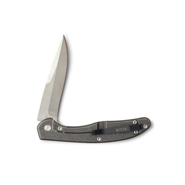 Filson Titanium Frame-lock Knife Silver