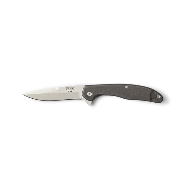 filson Titanium Frame-lock Knife Silver