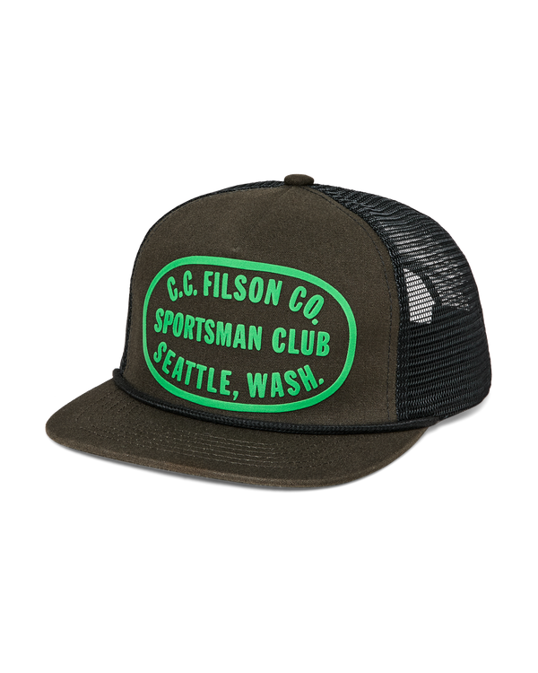 filson Trucker Mesh Cap Dark Forest / Sportsman