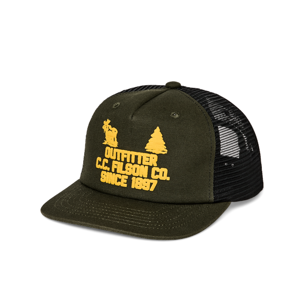 filson Trucker Mesh Cap Loden Green / Outfitter