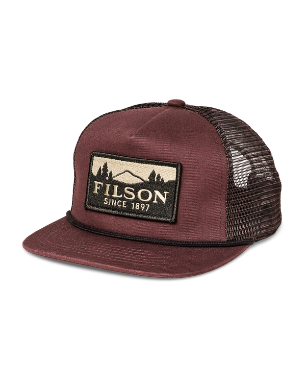 Filson Trucker Mesh Cap Redwood / Scenic
