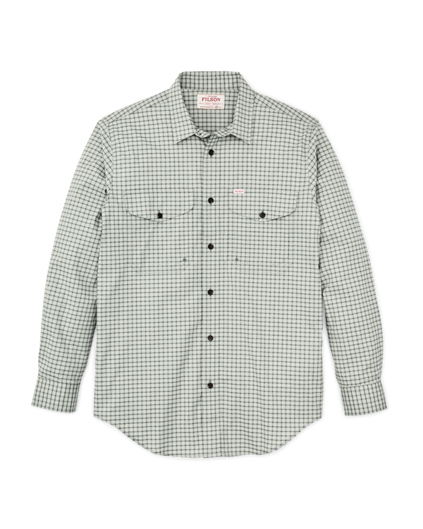 filson Twin Lakes Sport Shirt Gray / Olive Check