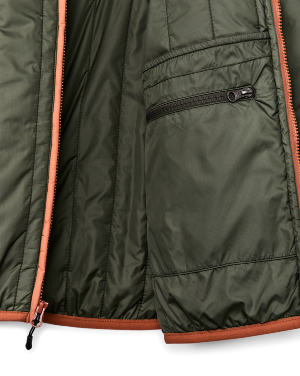 Filson Ultralight Jacket Dark Forest / Bourbon