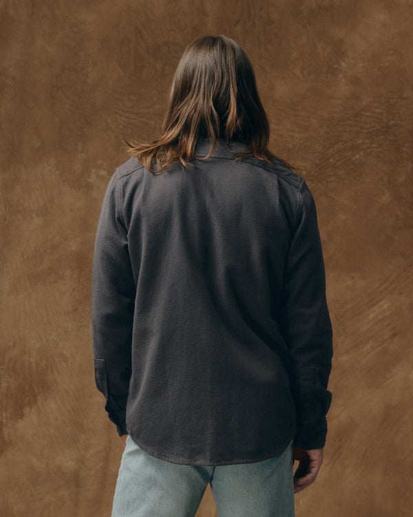 Filson Vintage Flannel Work Shirt Charcoal