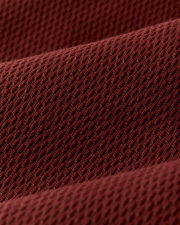 Filson Waffle Knit Henley Fired Brick