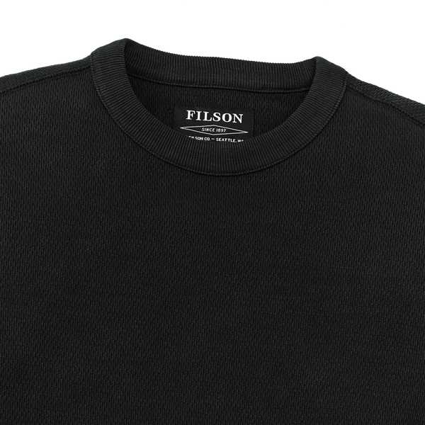 Filson Waffle Knit Thermal Crewneck Navy