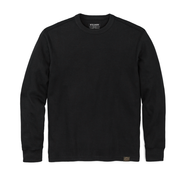 filson Waffle Knit Thermal Crewneck Navy