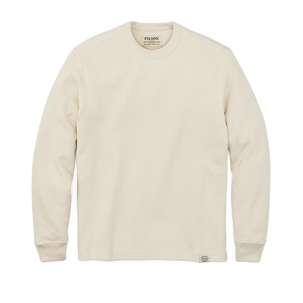 Filson Waffle Knit Thermal Crewneck Sand