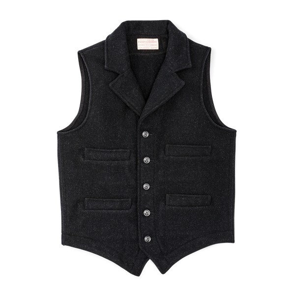 Filson Western Vest Charcoal