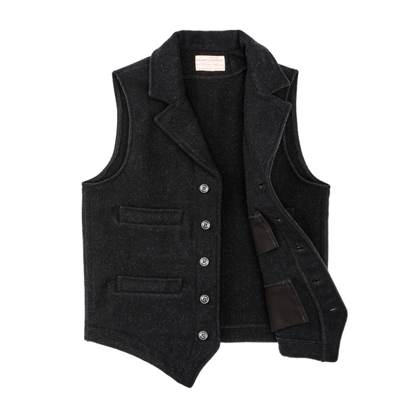 Filson Western Vest Charcoal