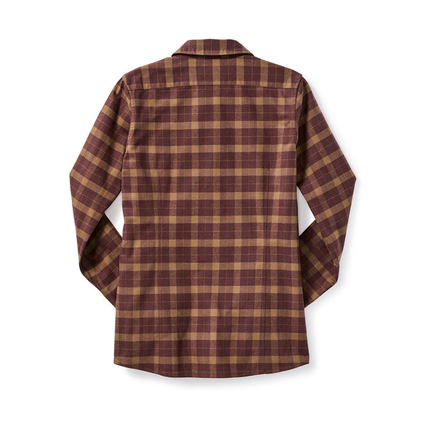 Filson Wmn's Alaskan Guide Shirt Rust / Brown Plaid