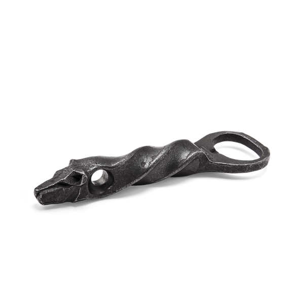 Filson Wolf Head Bottle Opener Steel