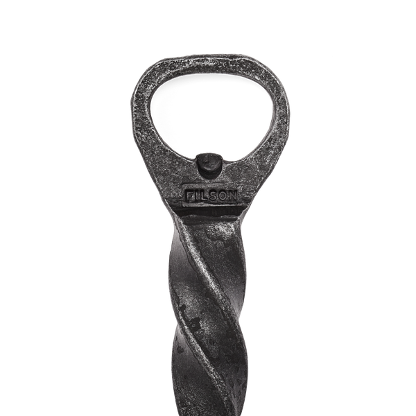 Filson Wolf Head Bottle Opener Steel