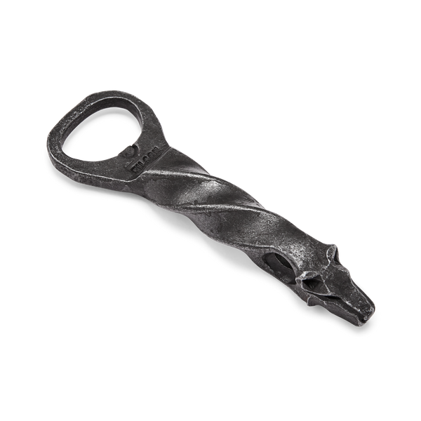 filson Wolf Head Bottle Opener Steel