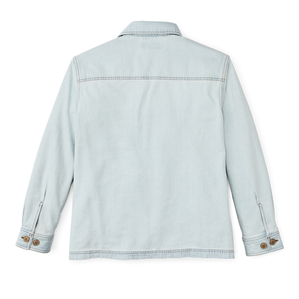 Filson Women's 9-oz. Denim Jac-shirt Sun Bleach