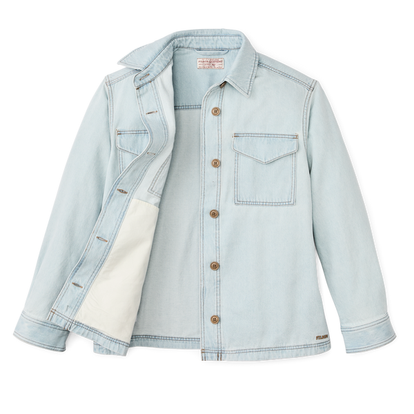 Filson Women's 9-oz. Denim Jac-shirt Sun Bleach