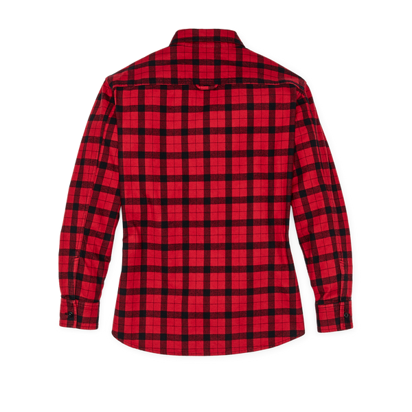 Filson Women's Alaskan Guide Shirt Red / Black Plaid