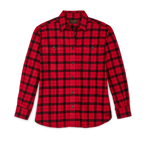 filson Women's Alaskan Guide Shirt Red / Black Plaid
