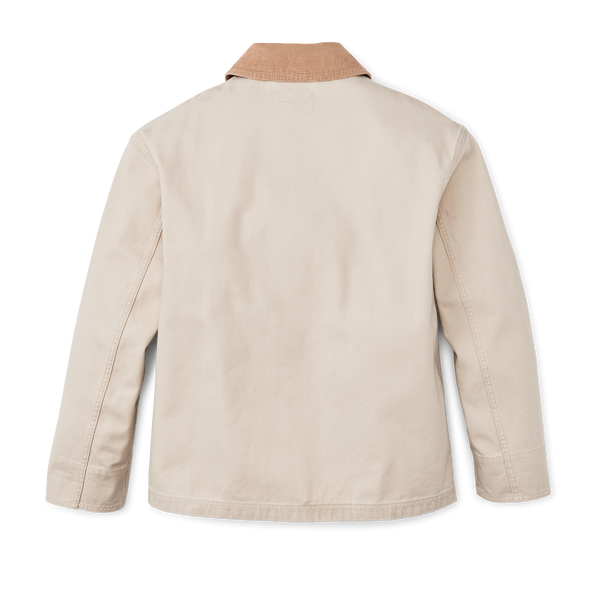 Filson Women's Canvas Barn Coat Feather Gray