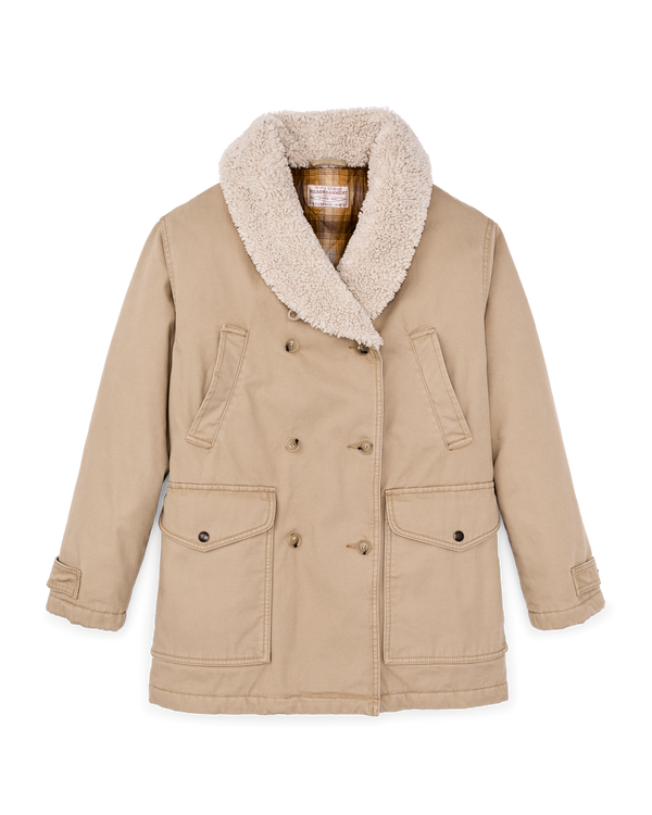 filson Women's Canvas Packer Coat Natural