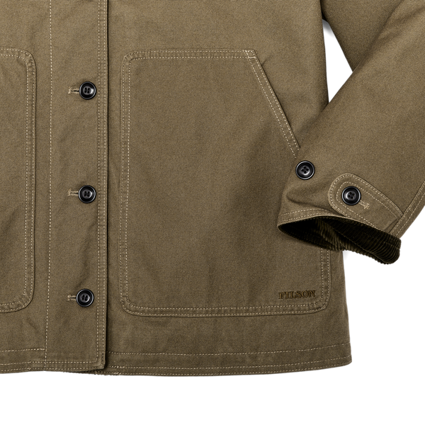 Filson Women's Dry Tin Barn Coat Marsh Olive
