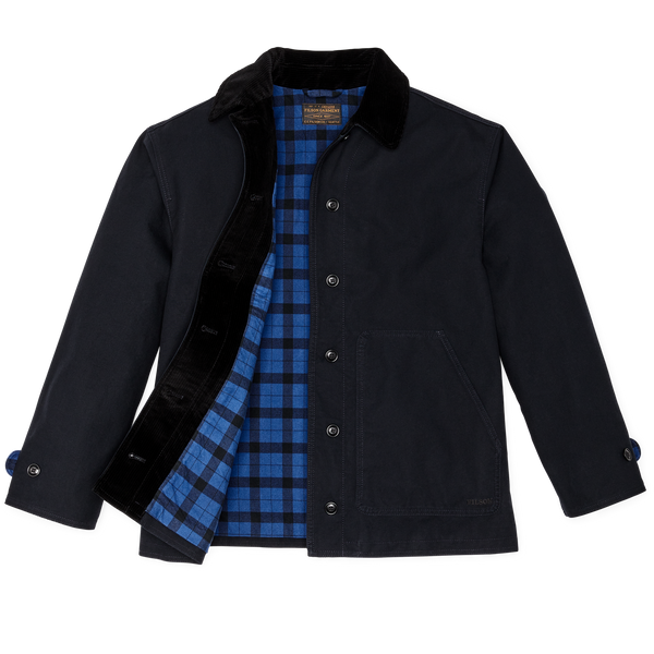 Filson Women's Dry Tin Barn Coat Navy