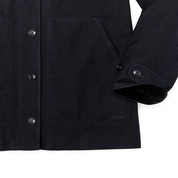 Filson Women's Dry Tin Barn Coat Navy