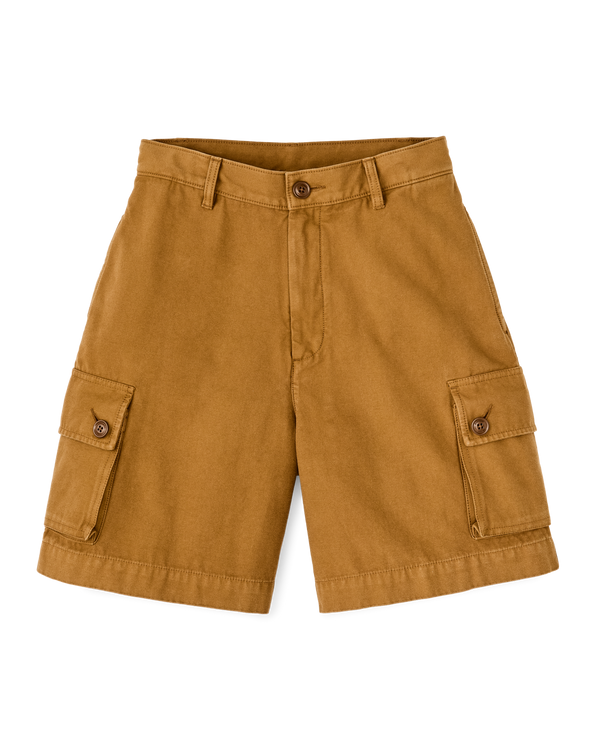 filson Women's Field Camp Shorts Dark Ochre