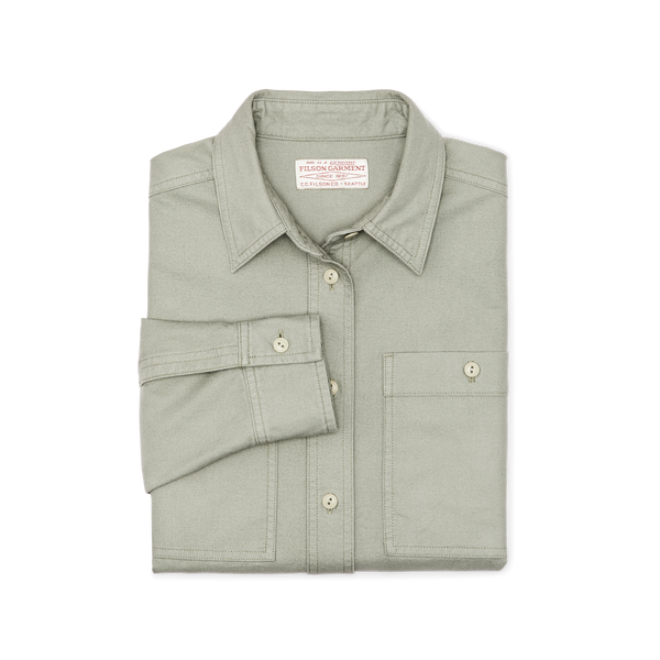 Filson Women's Field Chamois Shirt Desert Sage
