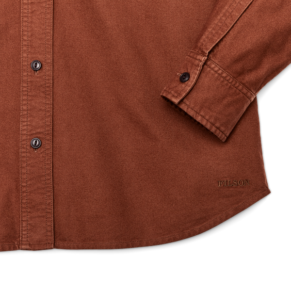 Filson Women's Field Chamois Shirt Madder Root
