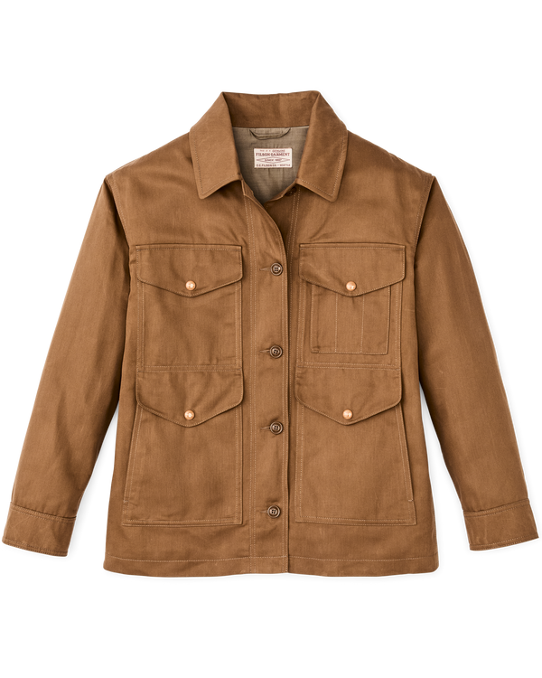 filson Women's Heritage Cotton Cruiser Nicotine