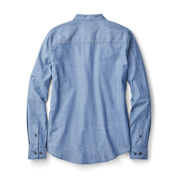 Filson Women's Kadin Island Shirt Indigo Chambray