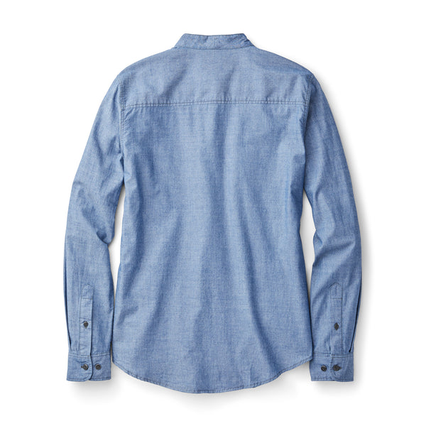 Filson Women's Kadin Island Shirt Indigo Chambray