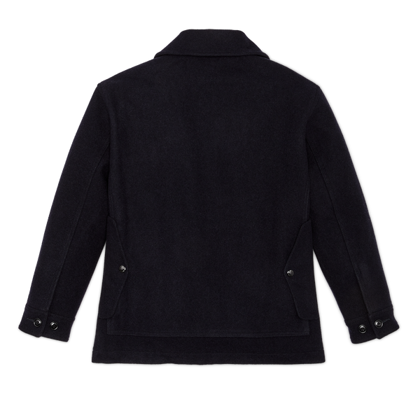 Filson Women's Mackinaw Wool Cruiser Jacket Navy