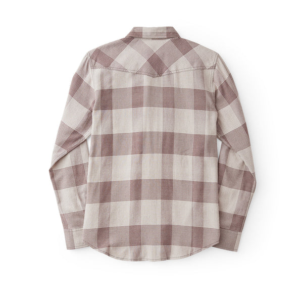 Filson Women's Pioneer Shirt Driftwood/brown