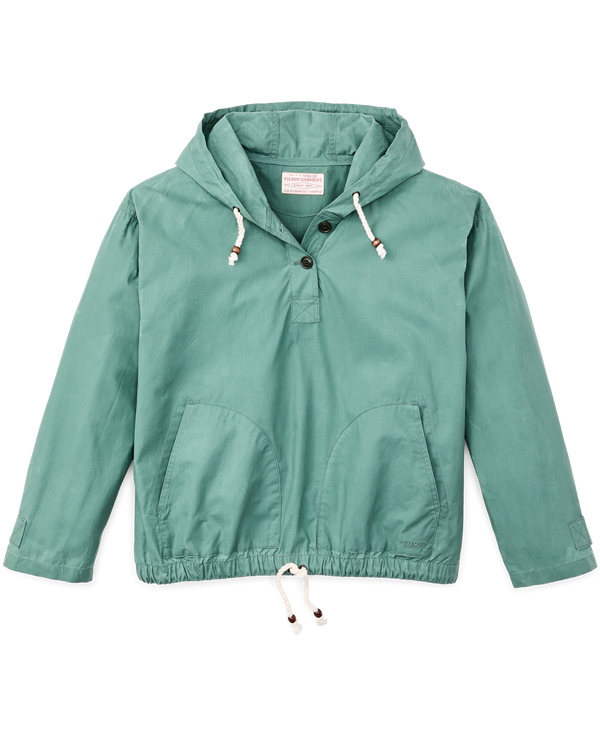 filson Women's Ranger Hooded Popover Deep Sea