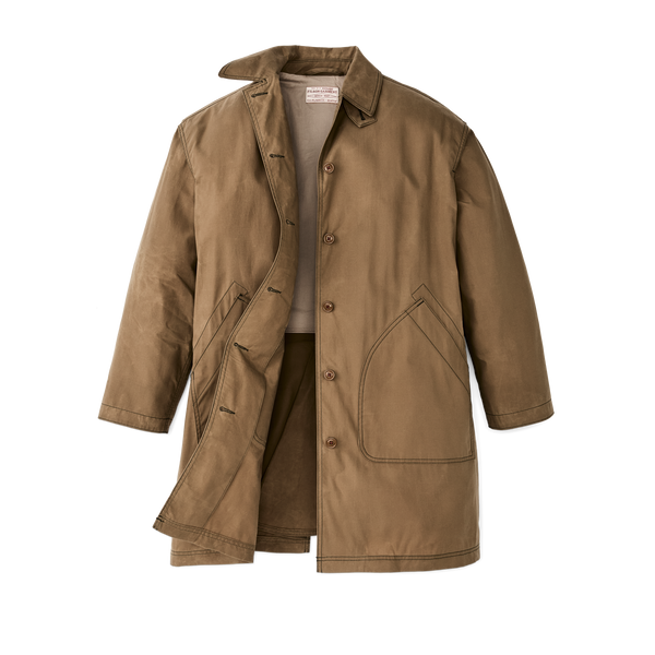 Filson Women's Ranger Raincoat Dark Beige