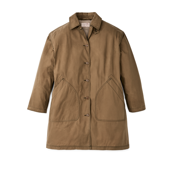 filson Women's Ranger Raincoat Dark Beige