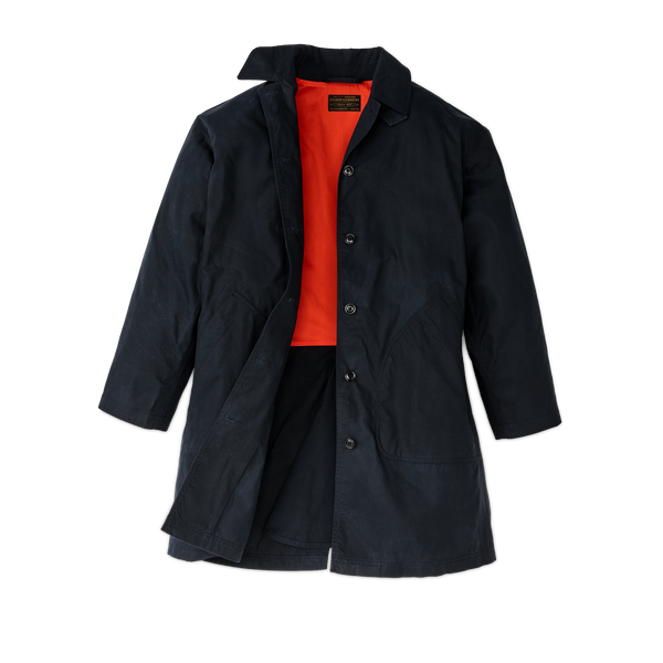 Filson Women's Ranger Raincoat Navy
