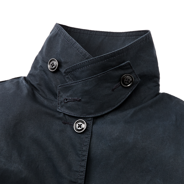 Filson Women's Ranger Raincoat Navy