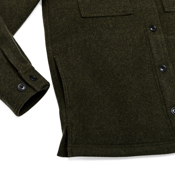 Filson Women's Seattle Wool Jac-shirt Forest Green