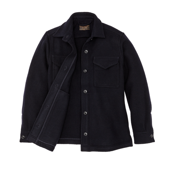 Filson Women's Seattle Wool Jac-shirt Navy