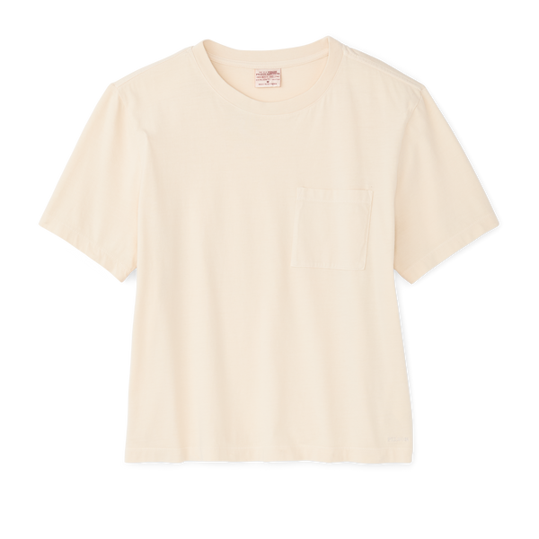 filson Women's Short Sleeve Pocket Tee Ivory