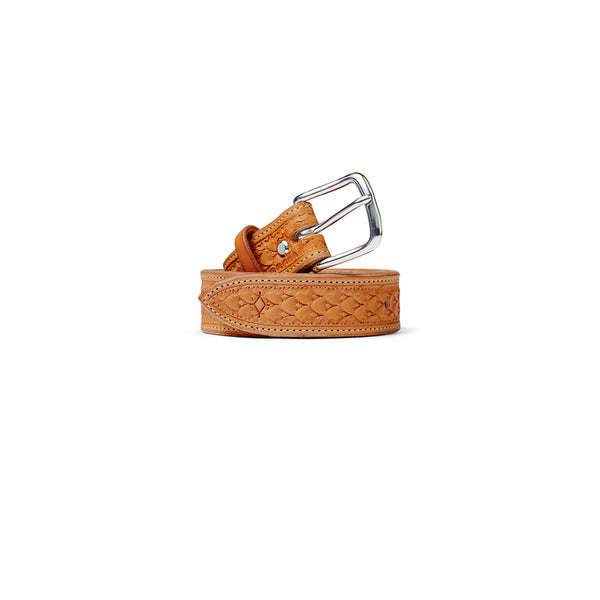 Filson Women's Stamped Belt Natural