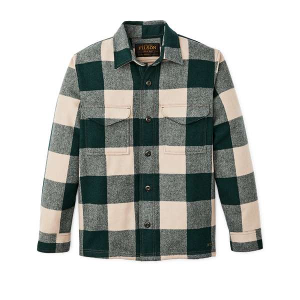 filson Wool Jac-shirt Pine / Beige Check