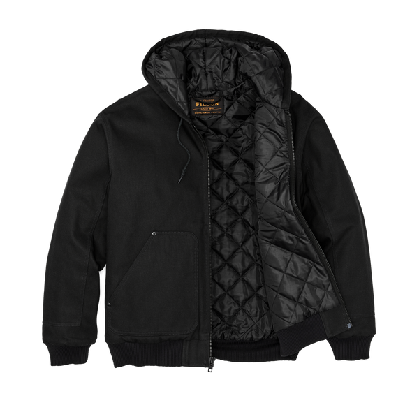 Filson Worksmith Insulated Bomber Jacket Black