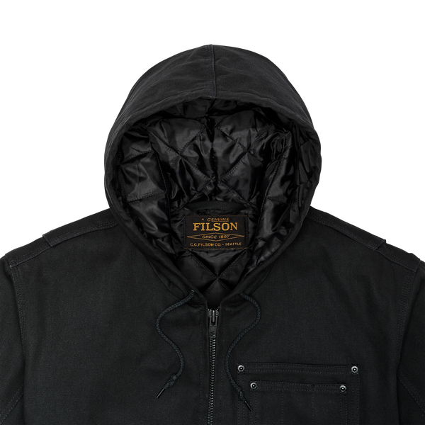 Filson Worksmith Insulated Bomber Jacket Black